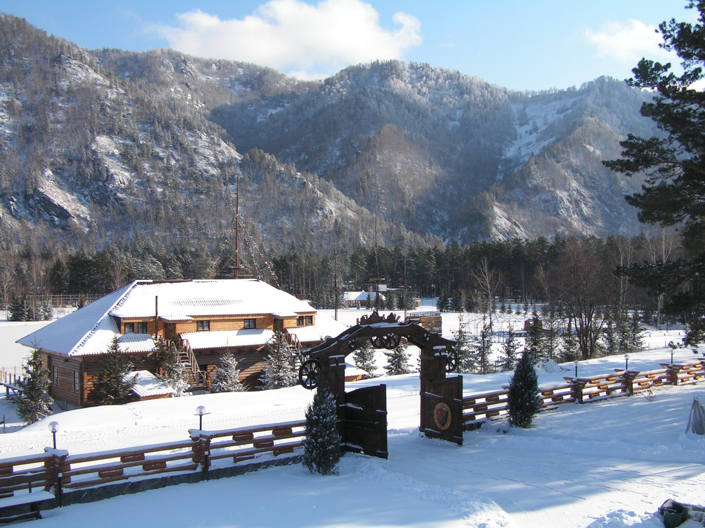 Незабываемый зимний отдых на Алтае