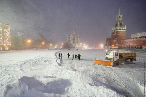Москва, февраль